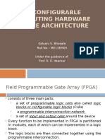 Reconfigurable Computing Hardware Device Architecture