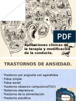 Aplicaciones Clinicas de La Terapia y Modificacion de Conducta