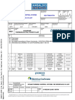 Steam Turbine Control System HW Interface I/O List 0521TXMAYI704