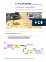 Transmission FM Sur Fibre Optique