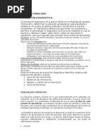 Tipologia de La Evaluacion Educativa