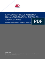 Bangladesh Trade Assessment: Enhancing Trade in The South and Southwest