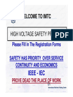 High Voltage Safety Course Handout CD 1