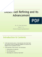 Diesel Fuel Refining and Its Advancement