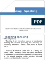 Assessing Speaking