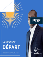 Le Nouveau Depart Patrice Talon 2016