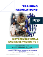 TR Motorcycle Small Engine Servicing NC II