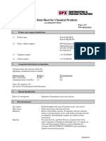 Safety Data Sheet For Chemical Products: According ISO 11014-1 Page 1 of 5 Date: 06-02-2007