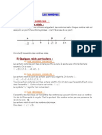 Maths Les Nombres