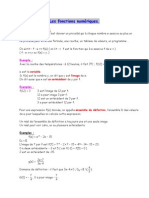 Fonctions Numeriques