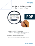 Herramientas y Tecnicas para La Auditoria Informatica