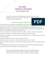 Culteranismo y El Conceptismo de Luis de Góngora y Francisco de Quevedo. Trabajo de Monica