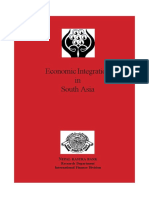 Economic Integration in South Asia (2005)