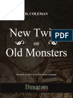 New Twists On Old Monsters D&D 5th Edition Homebrew