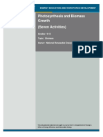 Biomass Photosynthesis