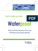 Waterproof Booklet