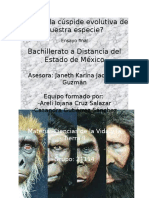 ¿Somos La Cúspide Evolutiva de Nuestra Especie? Ensayo Final