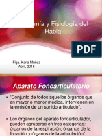 Anatomía y Fisiología Del Habla Clase II