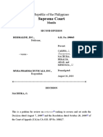 Dermaline, Inc vs. Myra Pharmaceutical, Inc