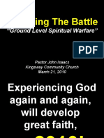 Engaging The Battle: "Ground Level Spiritual Warfare"