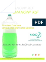 Formulas de Jabones Liquidos