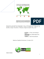 Evaluación del Potencial Ecoturístico para el Desarrollo Sostenible en los Parques Nacionales Lago Enriquillo y Sierra de Bahoruco.  Reserva de Biosfera Jaragua – Bahoruco – Enriquillo, Región Enriquillo, Rep. Dom