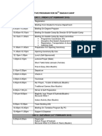 36th Ibadah Camp Tentative