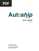 Auto Ship Manual