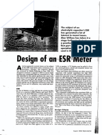 ESR Capacitor Meter Project