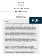 United States v. Mandujano, 425 U.S. 564 (1976)