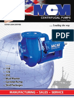 MCM CENTRIFUGAL PUMP Catalog LOW PDF