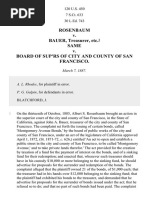 Rosenbaum v. Bauer, 120 U.S. 450 (1887)