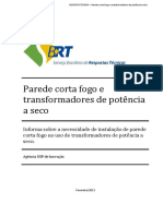 Parede Corta Fogo - Transformadores À Seco