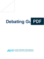 Debating Guide Jci