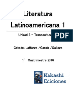 Literatura Latinoamericana Unidad 1 y 2