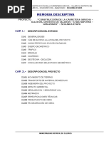 Memoria Descriptiva Siricha Olleros