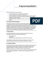 01 - Programming Model - Tutorial 1 PDF