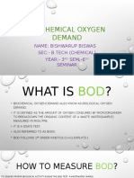 Biochemical Oxygen Demand