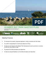 Humber Bay Park Master Plan - Community Resource Group Meeting No. 1 (April 6, 2016)