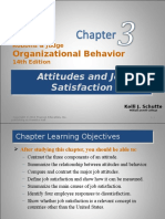 Organizational Behavior: Attitudes and Job Satisfaction