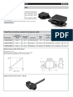 TPS Especificacoes BOSCH Sensors - Throttleposition