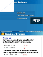 Nonlinear Systems