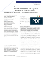 ADHD: Clinical Practice Guideline For The Diagnosis, Evaluation, and Treatment