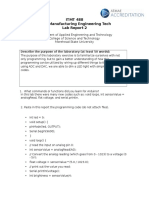 ITMT 488 Flex. Manufacturing Engineering Tech Lab Report 2