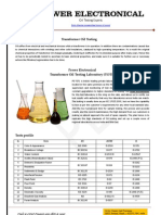 Transformer Oil Testing Lab - NABL Accredited (HTTP://WWW - Powerelectronical.com)