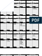 Formation Sheet With Defensive Plan - Weekly