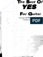 (Guitar Songbook) Yes - The Best of