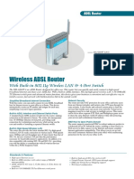 DSL g604t Datasheet en Uk