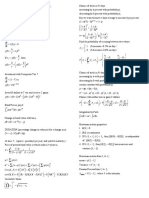 MATH 125 - Cheat Sheet