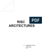 Risc Arcitecture (Reduced Instructuion Set Computers) by Prateek